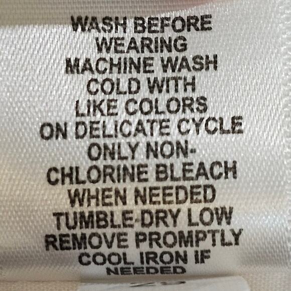 Emily Daniels Womens XL Workwear Minimalist Normcore Western White Shirt - Picture 8 of 9